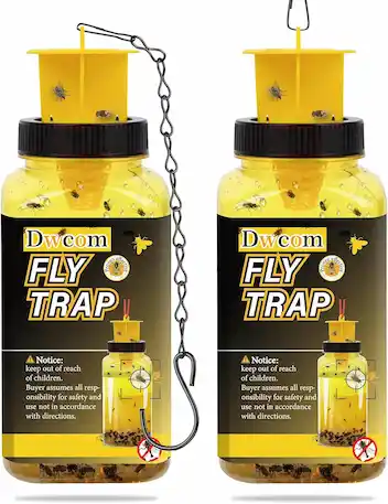 Trampa para moscas con botella Opción 3